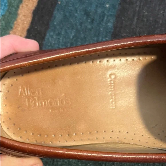 Allen Edmonds Cameron Classic Brown Leather Loafers - Picture 4 of 6